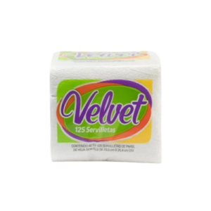 SERVILLETA VELVET 48/125PZAS