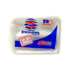 CHAROLA 9D JAGUAR 25/20PZAS