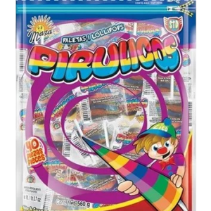 PALETA PIRULICOS 20/40PZAS