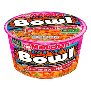 MARUCHAN BOWL CAMARON HABANERO 1/6PZAS