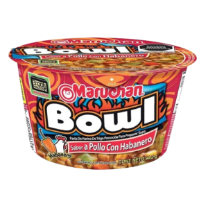 MARUCHAN BOWL HABANERO CON POLLO 1/6PZAS