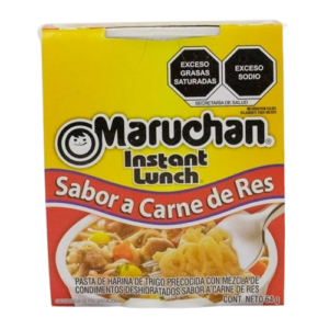 MARUCHAN SABOR A CARNE DE RES 12/64GR