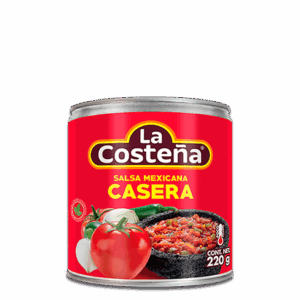SALSA CASERA MEXICANA LA COSTEÑA 24/220GR