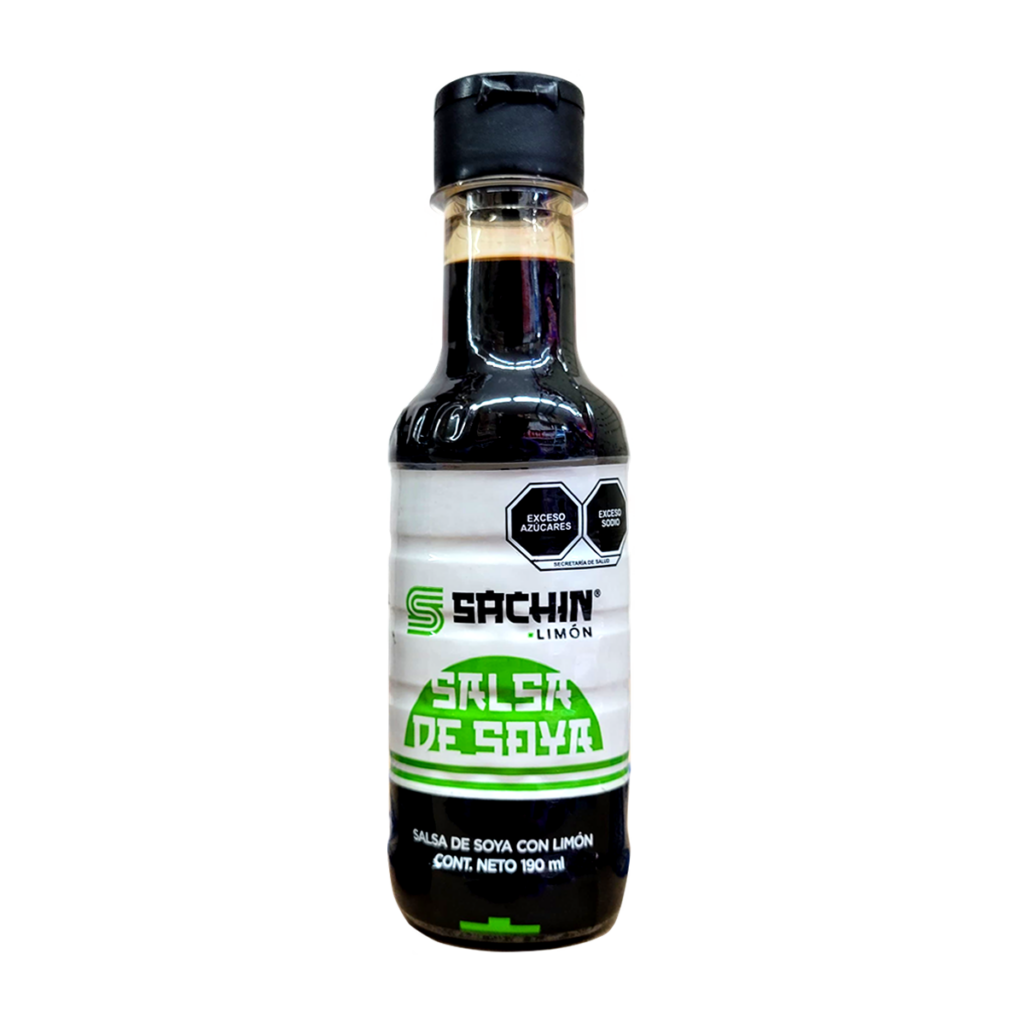 SALSA DE SOYA SACHIN LIMON 12/190ML