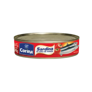 SARDINA EN SALSA DE TOMATE CORINA 24/425GR