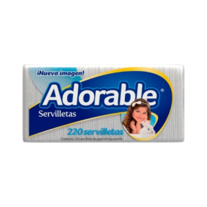 SERVILLETA ADORABLE 24/220PZAS