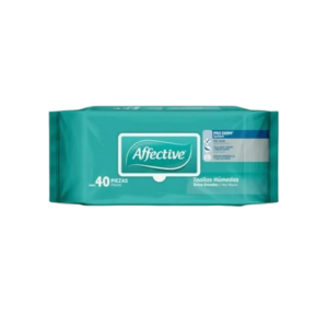 TOALLITAS HUMEDAS ADULTO AFFECTIVE 12/40PZAS