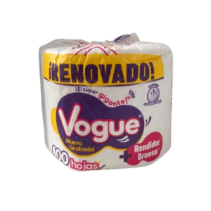 PAPEL HIGIENICO VOGUE MANZANILLA 80PZAS