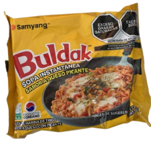 RAMEN BULDAK QUESO 20 PZAS/140 GR