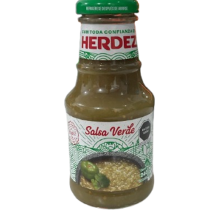 SALSA VERDE HERDEZ 24/240GR